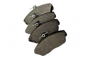 Jeu de 4 plaquettes de freins avant Pour VOLKSWAGEN