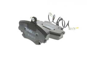 Jeu de 4 plaquettes de freins avant Bendix