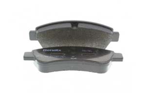 Jeu de 4 plaquettes de freins avant par Bendix