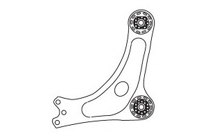 Triangle avant droit CITRÖEN C3