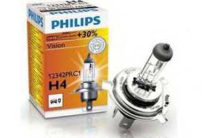 Lampe H4 PHILIPS 12342 PRC1 VISION 60/55W CI