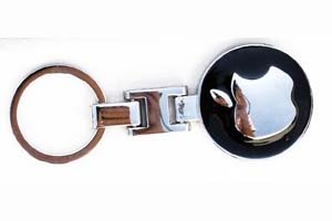 porte clé apple luxe