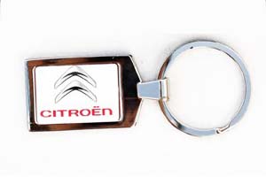 porte clé citroen acier