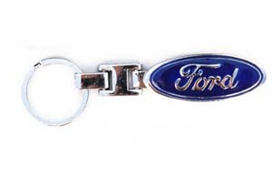 porte clé ford chrome
