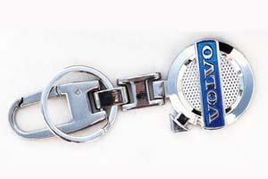 porte clé volvo chrome