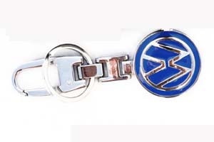 porte clé volkswagen chrome