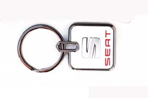 porte clé seat acier