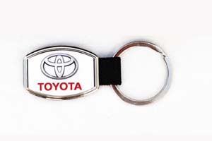 porte clé toyota acier
