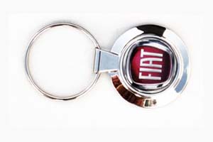 porte clé fiat acier