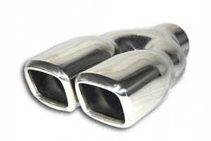 embout inox rocket double