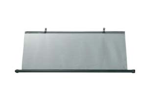 Rideau arrière avec rouleau 110CM