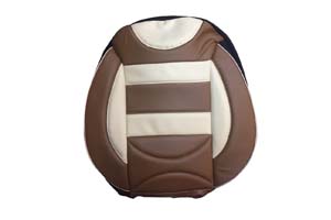 Housse Siège Pilote Marron Beige
