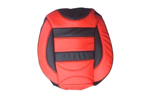 Housse Siège Pilote Rouge Vif /Noir