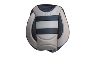 Housse Siège Pilote Beige/ Noir