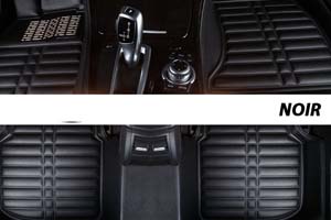 Tapis 3D Noir Audi A3