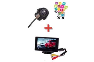 PACK UNIVERSEL (CAMERA DE RECUL STANDARD + ECRAN)