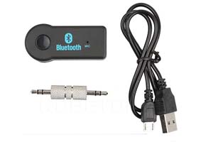 Bluetooth Musique Récepteur mains libres De Voiture Jack audio