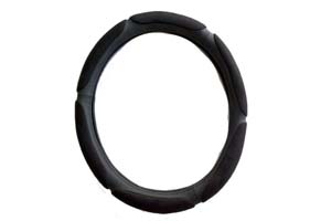 Couvre volant cuir-éponge