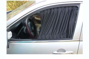 Paire de rideaux pour voiture