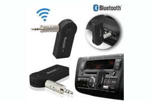 Kit Mains Libres - Adaptateur Bluetooth pour Voiture - 3.5 mm jack mini -Noir