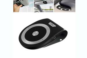 Pack de KIT MAINS LIBRES BLUETOOTH 4.1 POUR VOITURE,KIT DE PARE-SOLEIL
