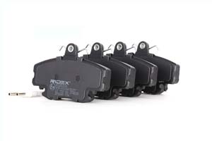 Kit de plaquettes de frein, frein à disque Essieu avant RIDEX