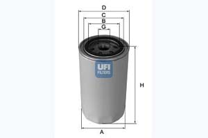 UFI Filtre à huile