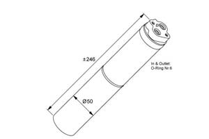 BOUTEILLE DESHYDRATANTE NISSENS