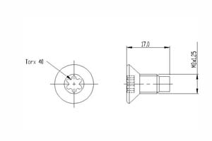 Vis de disque de frein par HELLA PAGID