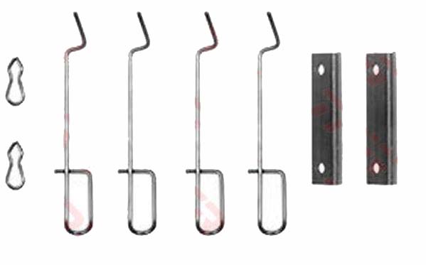 Kit d'accessoires pour plaquette de frein à disque par TRW