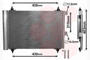 Condenseur, climatisation VAN WEZEL