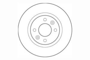 A.B.S. Disque de frein BREMBO Ø: 259mm, ventilé